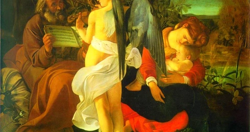 Michelangelo Merisi da Caravaggio, „Odpoczynek podczas ucieczki do Egiptu”