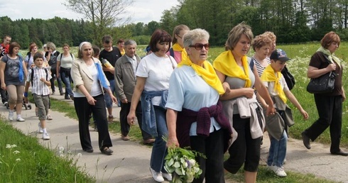 Około 300 osób pielgrzymowało w tym roku do Krosna z Radziejewa