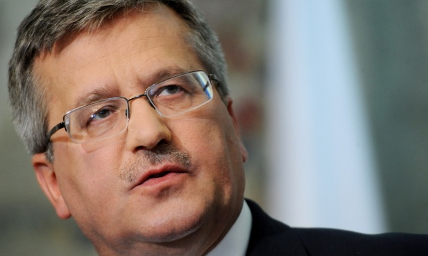 Komorowski usatysfakcjonowany listem Obamy