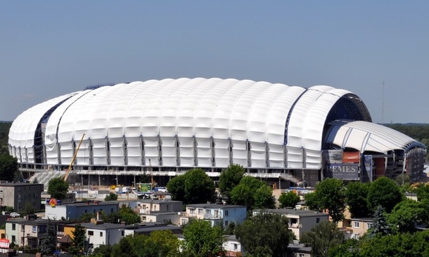 Na poznańskim stadionie gotowe kaplice