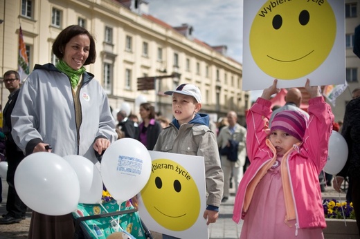 Marsz dla Życia i Rodziny w Warszawie