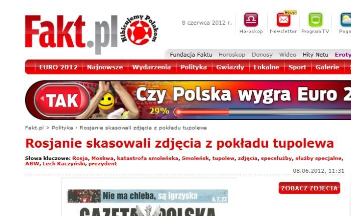 Smoleńskie fakty a fakty „Faktu” 