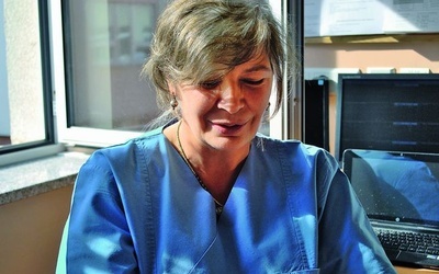 Magda Szczepańska, anestezjolog ze szpitala w Raciborzu 