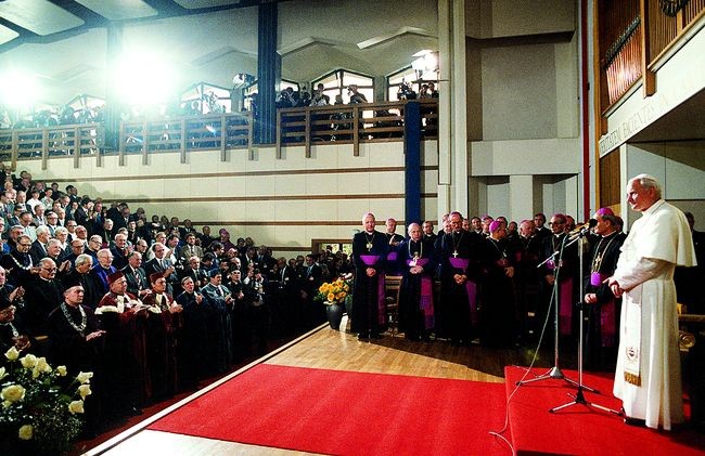 Aula KUL – spotkanie Jana Pawła II ze światem nauki