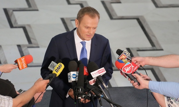 Tusk grozi Kościołowi