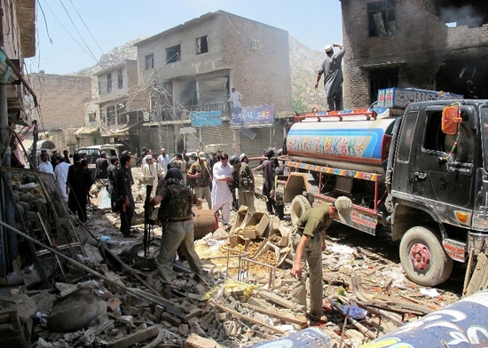 Bomba na bazarze