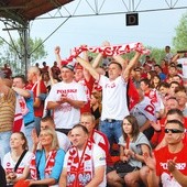  W piątek 8 czerwca w łowickiej strefie mecz Polska–Grecja  z wielkimi emocjami oglądało 1000 osób
