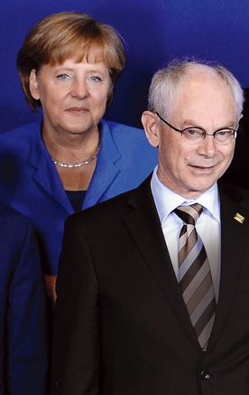  Kanclerz  Angela Merkel i przewodniczący Rady Europejskiej Herman Van Rompuy, przygotowują zmiany w funkcjonowaniu  Unii Europejskiej 