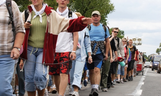 "Pójdę do nieba piechotą..."