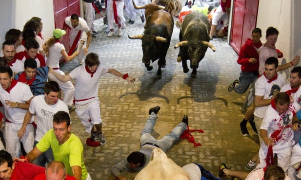 Ofiary gonitwy z bykami