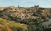 Panorama miasta sfotografowana z miejsca, z którego El Greco namalował swój słynny „Widok Toledo” 