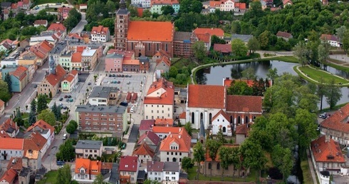 Odnowiona część Barczewa