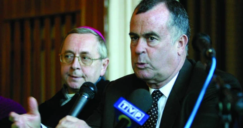 Ambasador Izraela David Peleg i abp Staniosaw Gądecki