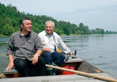 Zakochani w królowej polskich rzek (od lewej): Jacek Witkowski i Michał Nowak 