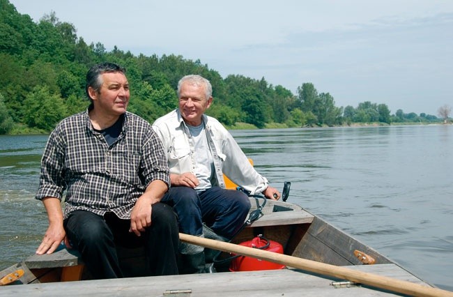 Zakochani w królowej polskich rzek (od lewej): Jacek Witkowski i Michał Nowak 