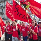 Od początku ŁPPM na Jasną Górę chodzi grupa czerwona