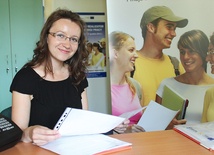 Pomocą w ośrodku szkoleniowym w Łowiczu służy Małgorzata Malczyk