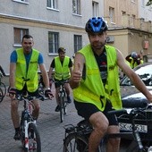 Policjant-cyklista-pielgrzym