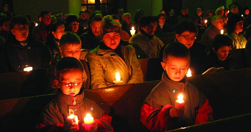 Świece zamiast świateł