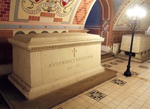   Skałeczny grób jest głównym miejscem pamięci o Kraszewskim w Krakowie