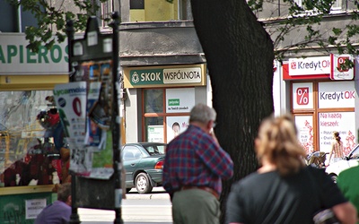  Ulica Warszawska w Katowicach w okolicy, w której doszło  do rabunku