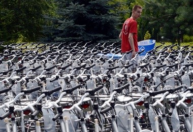 57 stacji, 1000 rowerów