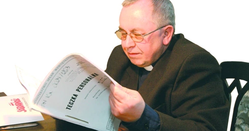 Teczka ks. Zbigniewa