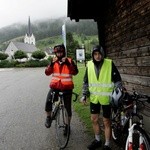 Rowerzyści z Koszalina są już na włoskiej ziemi