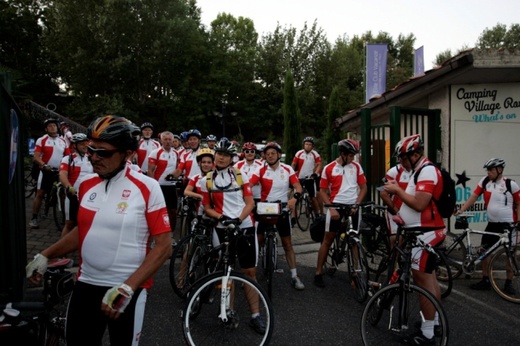 Rowerzyści znad Bałtyku w Watykanie