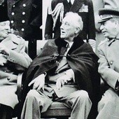 Wielka Trójka: Winston Churchill, Franklin Delano Roosevelt, Józef Stalin 