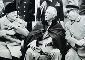 Wielka Trójka: Winston Churchill, Franklin Delano Roosevelt, Józef Stalin 