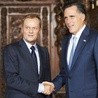 Romney spotkał się z Tuskiem i z Wałęsą