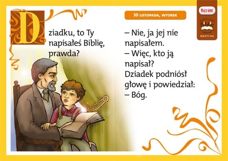 Będziesz czytał Biblię codziennie