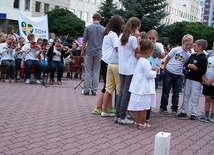  Orkiestra podczas koncertu przy parafii św. Józefa w Lublinie