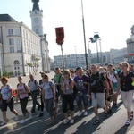 Wymarsz Warszawskiej Akademickiej Pielgrzymki Metropolitalnej na Jasna Górę