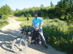 Od tej wsk z 1977 roku rozpoczęła się przygoda pana Marcina z motocyklami