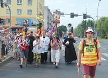 Wymarsz stalowowolskich pielgrzymów