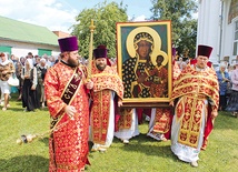  Ikona Matki Częstochowskiej w lipcu w Baranowiczach. Trasa, na której znalazły się także Piekary Śl., ma długość aż 22 tys. km