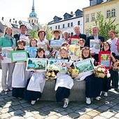 Dzieci ze szkoły podstawowej w Sebnitz (Saksonia) jako jedne z pierwszych przygotowały swoje prace