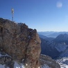 „Znikający krzyż” na Zugspitze