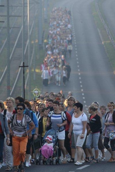 Pielgrzymka kobiet do Piekar Śląskich 19.08.2012