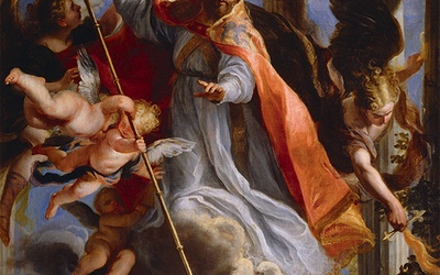 Claudio Coello „Triumf św. Augustyna” olej na płótnie, 1664 Muzeum Prado, Madryt