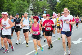  Dla każdego z biegaczy prawdziwym zwycięstwem jest już samo ukończenie maratonu