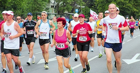  Dla każdego z biegaczy prawdziwym zwycięstwem jest już samo ukończenie maratonu