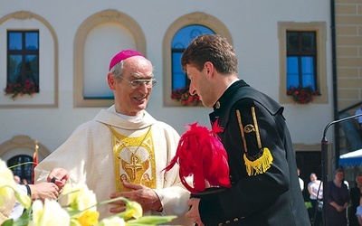  Życzenia dla jubilata podczas Sumy odpustowej...