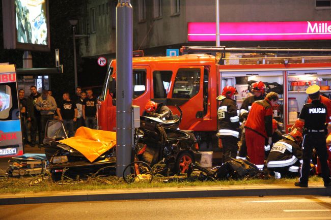 Groźny wypadek na Grunwaldzkiej