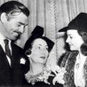 Od lewej: Clark Gable, Margaret Mitchell i Vivien Leigh na premierze „Przeminęło z wiatrem” w Atlancie, 1939 r.