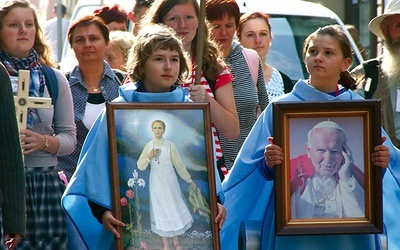 Patronami tegorocznej pielgrzymki byli bł. Jan Paweł II i bł. Karolina