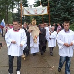 Uroczysta procesja na zakończenie Eucharystii