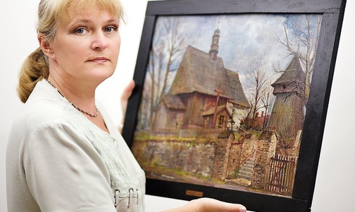 Bożena Kubit z Muzeum w Gliwicach